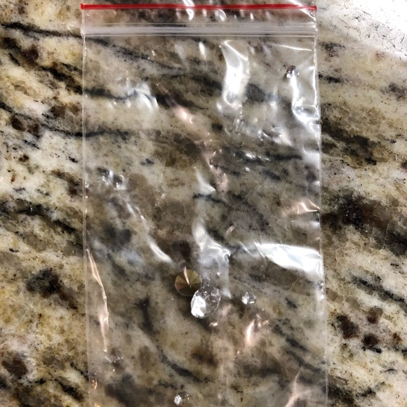 Black Velvet Crystal Bow Heels - Picture 6 of 6